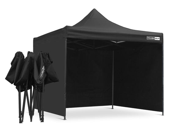 ToughOut Breeze Gazebo 3x3m - Black