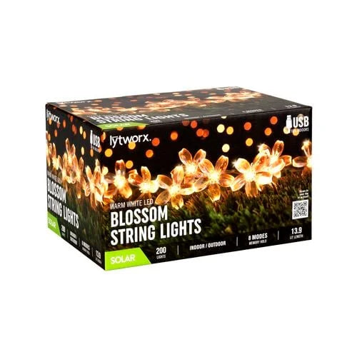 Lytworx 200 Led Blossom String Lights - Solar