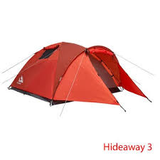 Hideaway 3 Person Tent - Orange