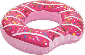 Inflatable Donut Ring Pink