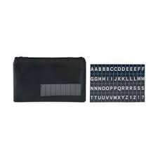 Small Name Pencil Case - Black